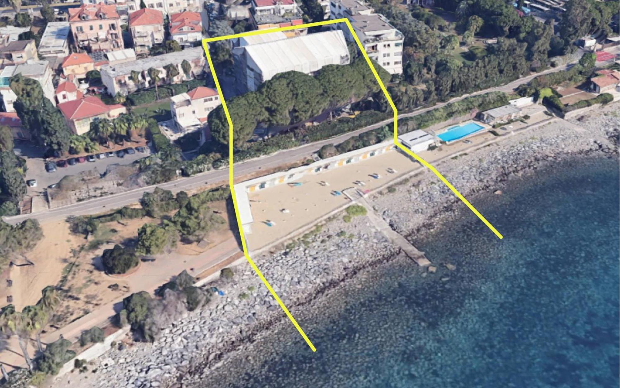 Tirrenia Beach House - Sea Front With Private Beach San Remo Buitenkant foto